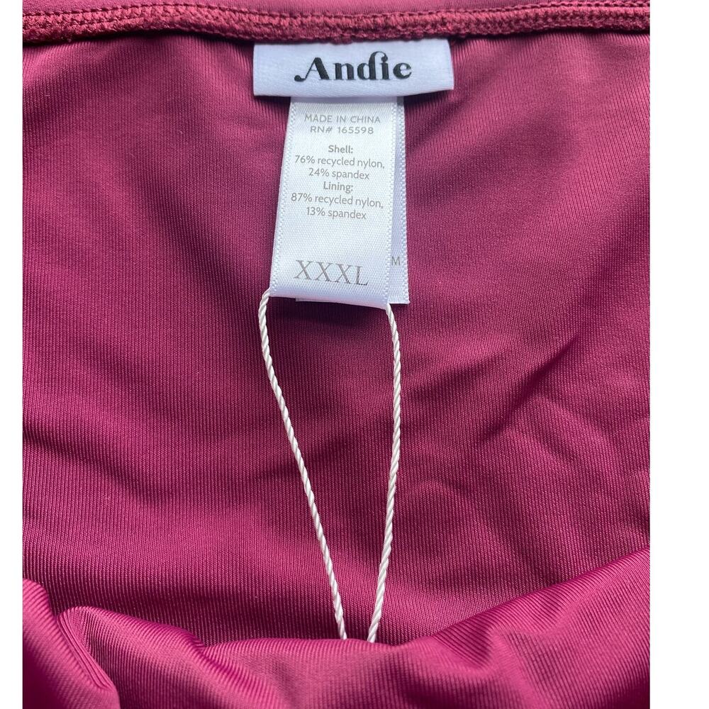 Andie SWIM The Bikini Bottom Plum XXXL NWT - Picture 5 of 6